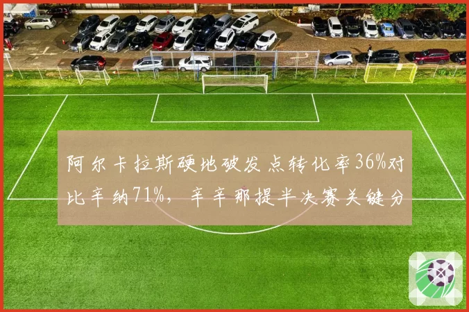 阿尔卡拉斯硬地破发点转化率36%对比辛纳71%，辛辛那提半决赛关键分博弈定胜负